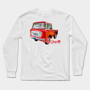 1957 Willys Jeep FC 150 Pickup Truck Long Sleeve T-Shirt